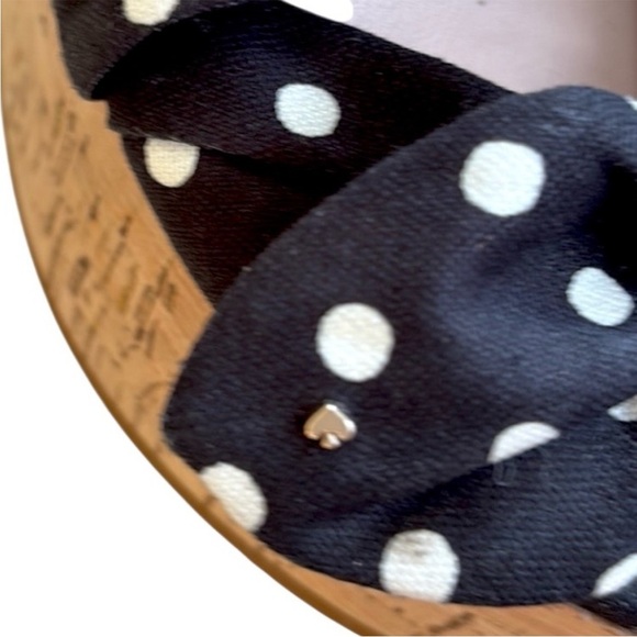 EUC Kate Spade Julep Platform Sandals Black
White Dot Size 10 - Picture 7 of 12